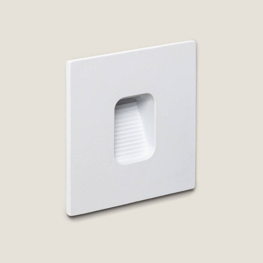 Lumexa Olitaro LED Wandinbouwspot Vierkant Wit