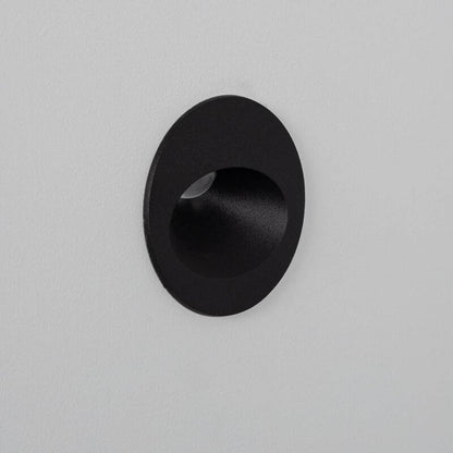Lumexa Conaro LED Wandinbouwspot 3W Rond Zwart