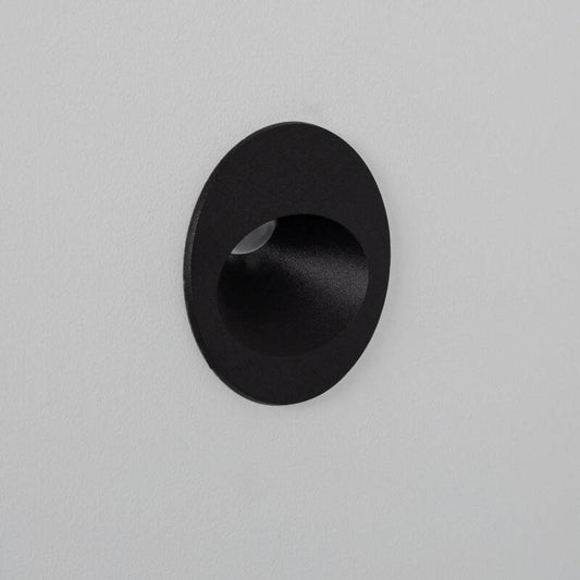 Lumexa Conaro LED Wandinbouwspot 3W Rond Zwart