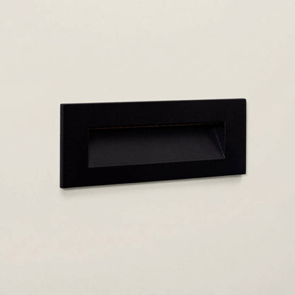 Lumexa Groltaro LED Wandinbouwspot 7W Rechthoekig Zwart