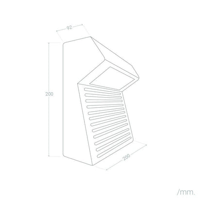 Lumexa Sealyo LED Wandlamp Cement 8W