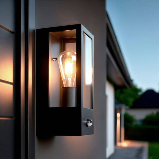Lumexa Gakomo LED Buitenwandlamp Sensor Rond E27 40W
