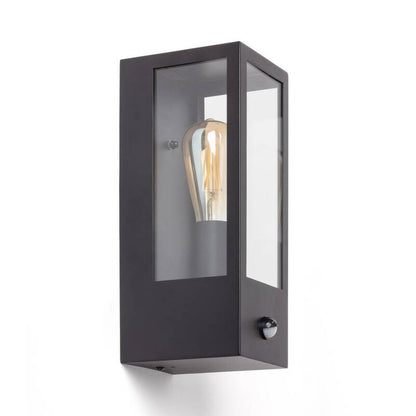 Lumexa Gakomo LED Outdoor Wall Light Sensor Round E27 40W