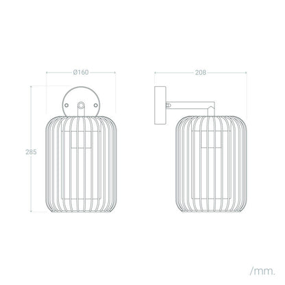 Lumexa Dadawaro LED Wandlamp E27 40W
