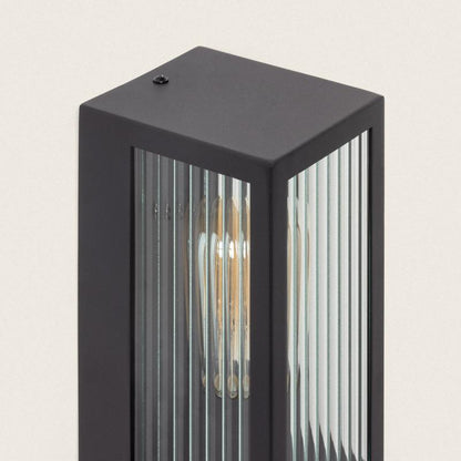 Gakomo | Buitenwandlamp glas | E27 | 40W | IP44 | met sensor