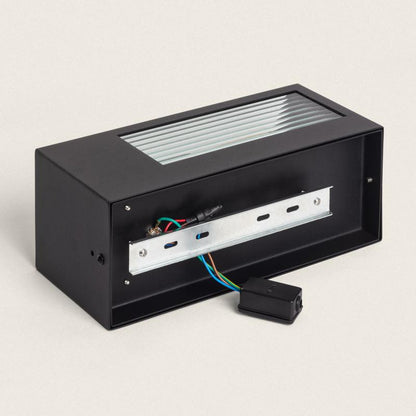 Gakomo | Buitenwandlamp glas | E27 | 40W | IP44 | met sensor